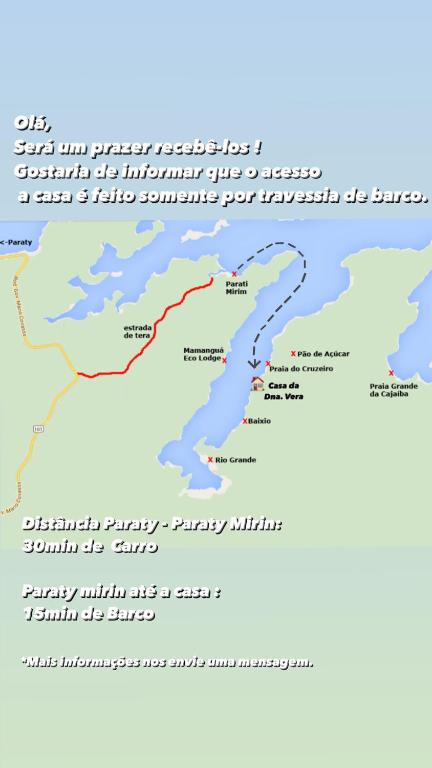  Hospedagem VL - Ponta da Romana no Mamanguá