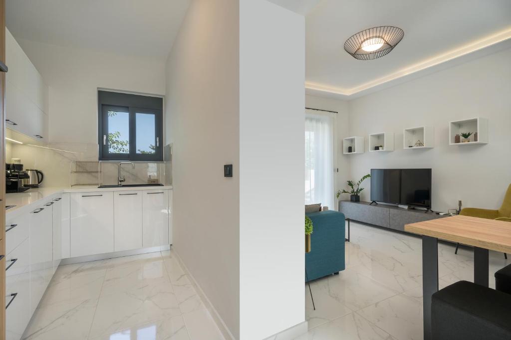 Kuchyňa alebo kuchynka v ubytovaní Nectar Luxury Residence