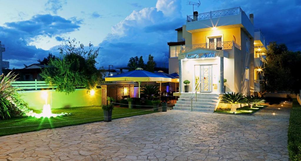 Budova, kde se bed and breakfast nachází