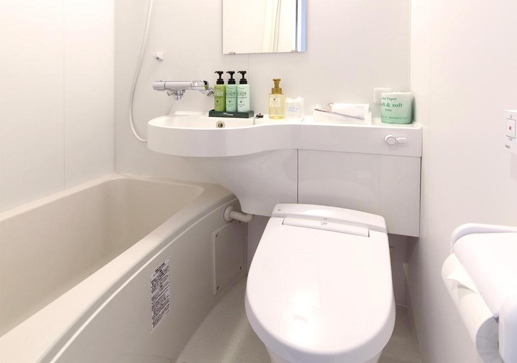 Koupelna v ubytování Hotel Trend JR Uji Ekimae