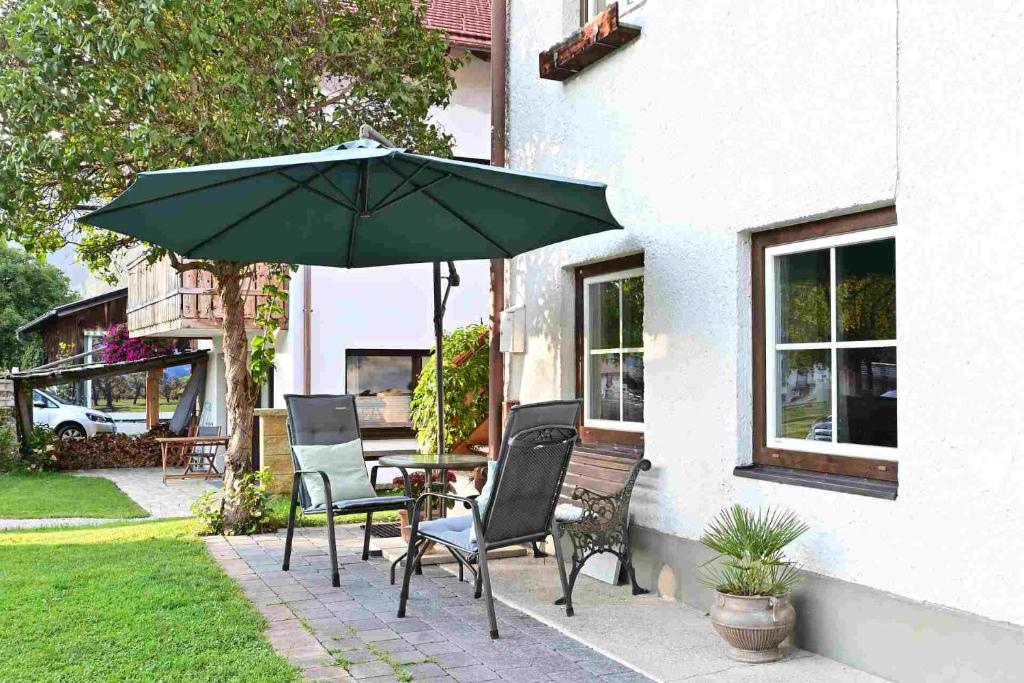 Vonkajšia záhrada v ubytovaní Haus Marion