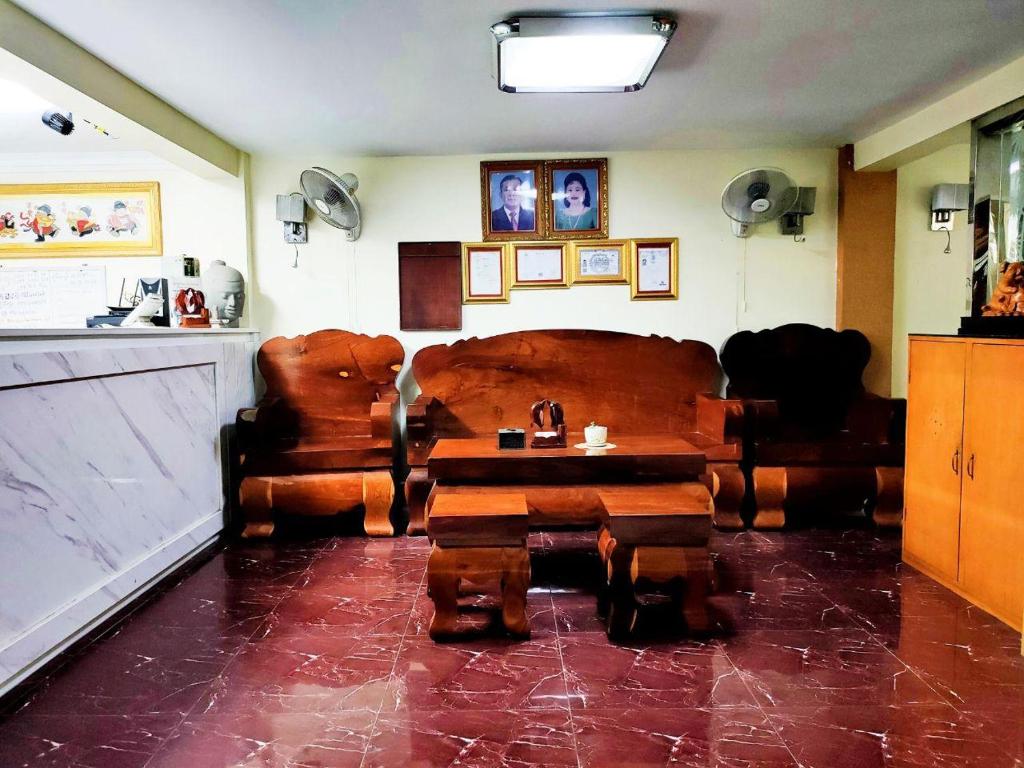 Posezení v ubytování Spean Meas Hotel