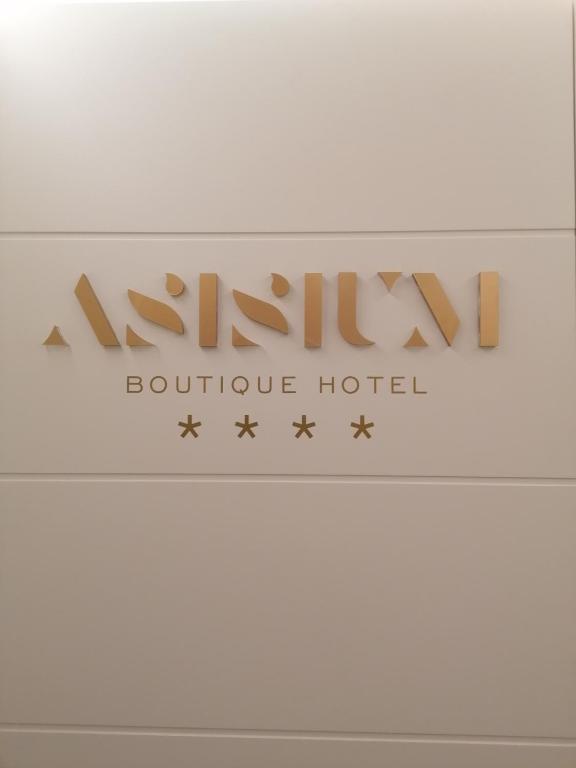 Certyfikat, podpis lub inny dokument wystawiony w obiekcie Asisium Boutique Hotel