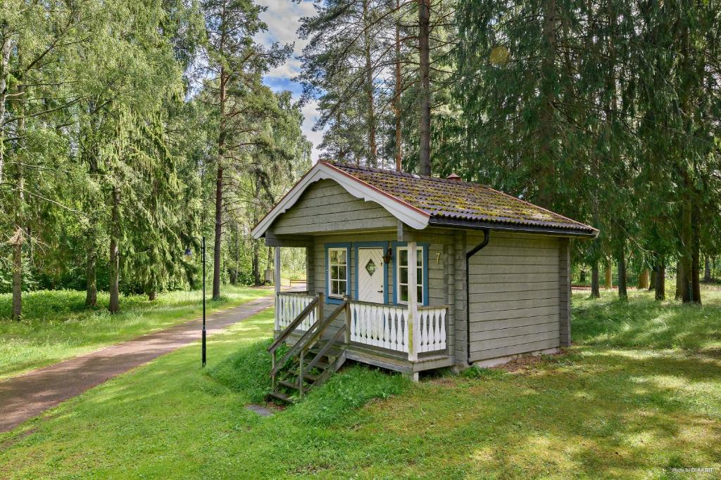 Zahrada ubytování First Camp Mellsta-Borlänge