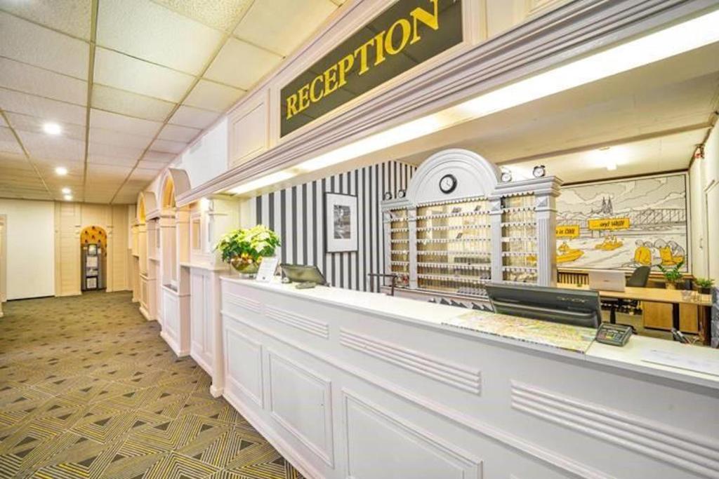 Vstupní hala nebo recepce v ubytování Hotel Uno Prague