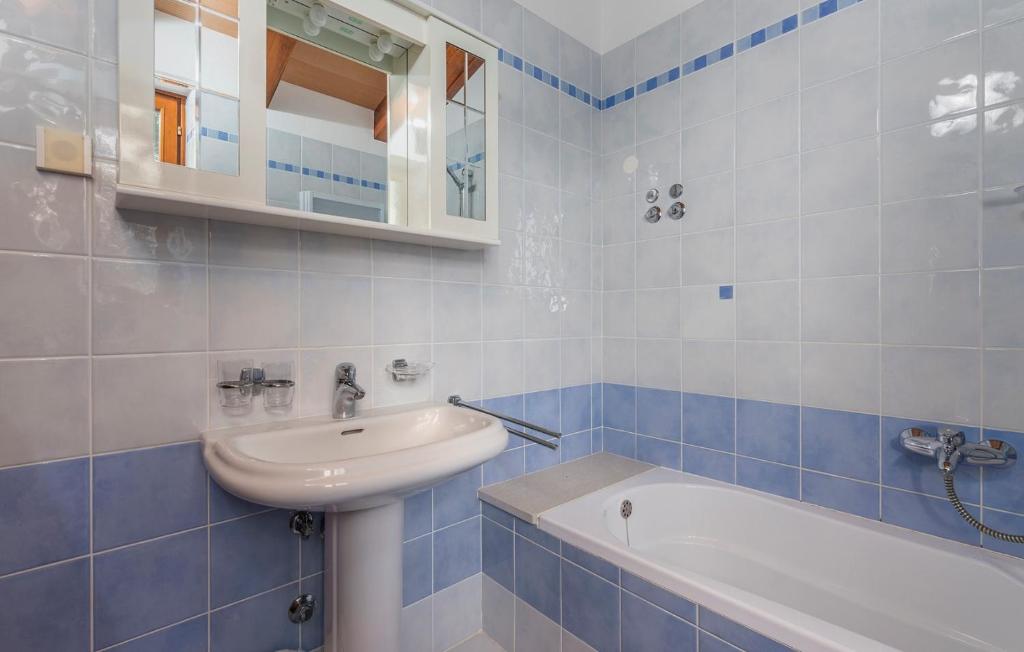 Koupelna v ubytování Villa Ana Vlakovo