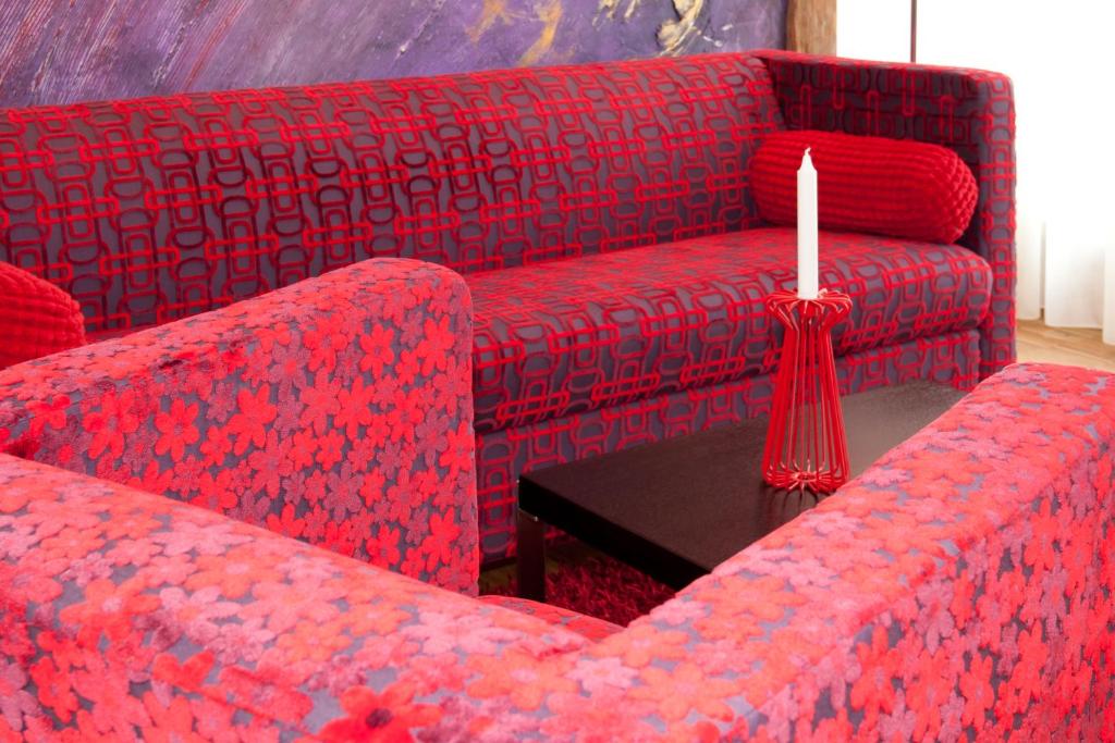 Posezení v ubytování Deluxe Apartment Sonnleitner - ADULTS ONLY