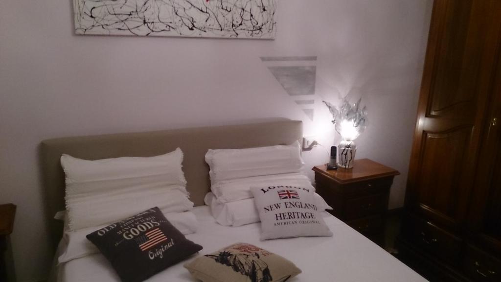 Postel nebo postele na pokoji v ubytování 49 Le Contesse Ide