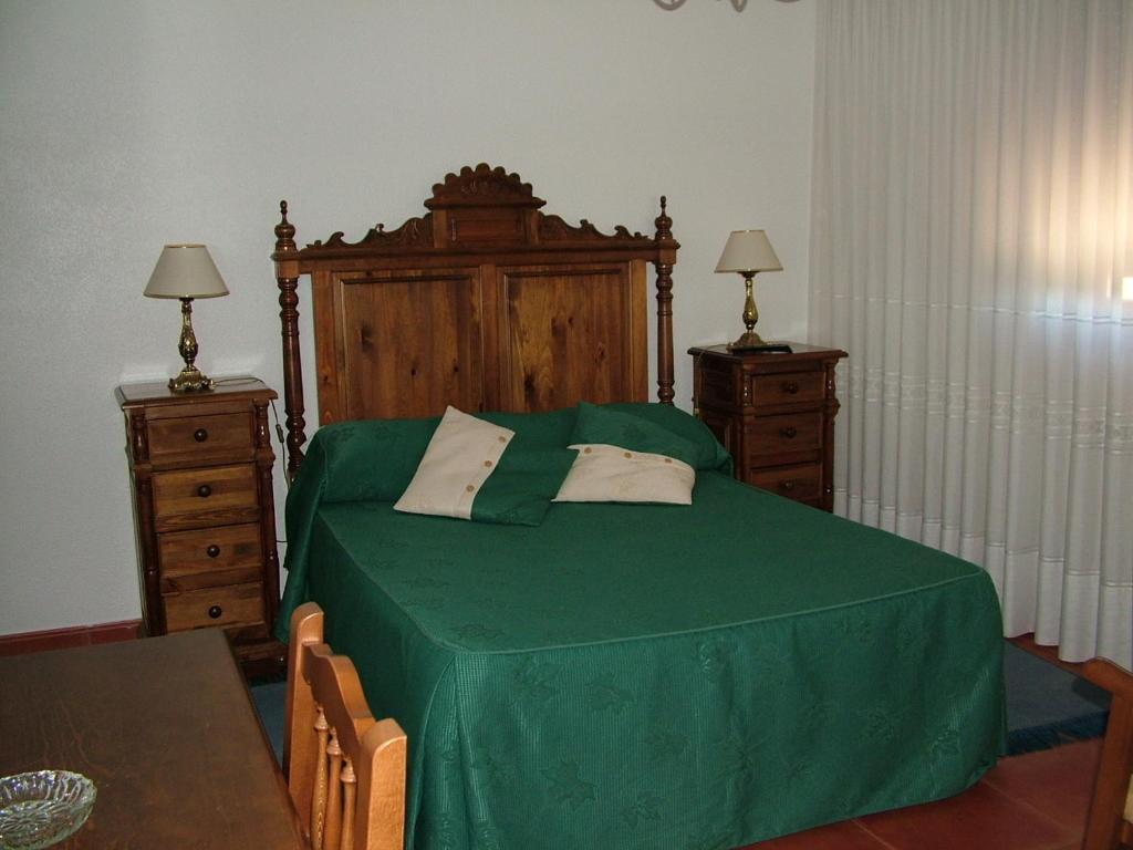 Katil atau katil-katil dalam bilik di Hostal El Botero
