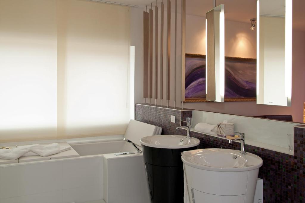 Koupelna v ubytování Deluxe Apartment Sonnleitner - ADULTS ONLY