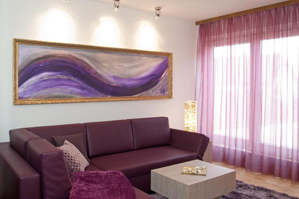 Posezení v ubytování Deluxe Apartment Sonnleitner - ADULTS ONLY