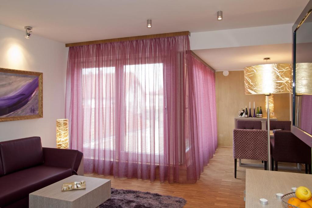 Posezení v ubytování Deluxe Apartment Sonnleitner - ADULTS ONLY