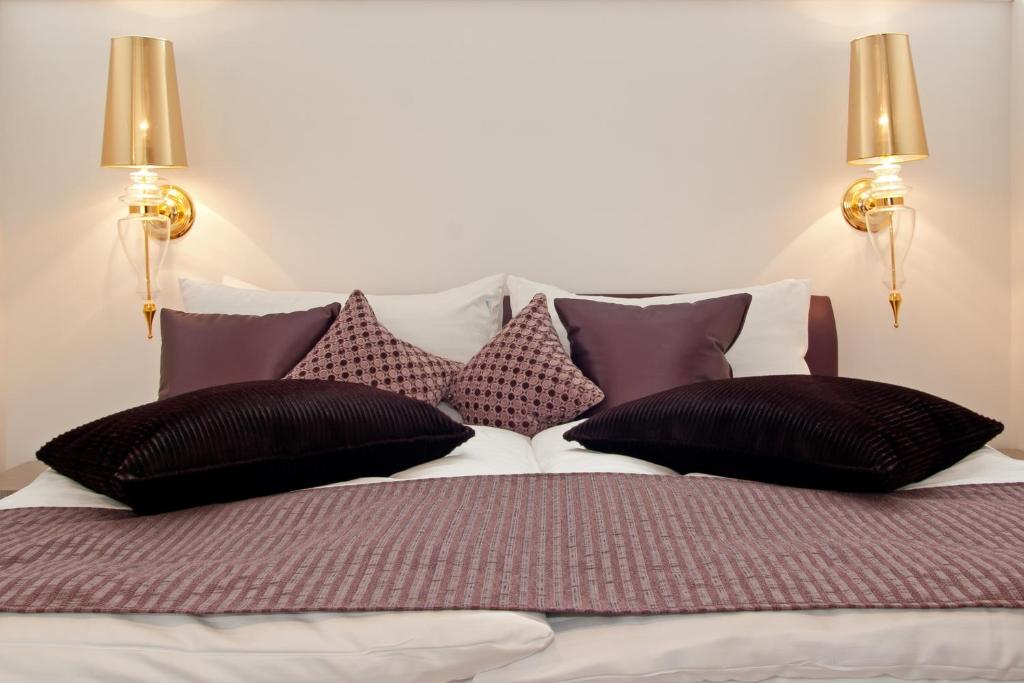 Postel nebo postele na pokoji v ubytování Deluxe Apartment Sonnleitner - ADULTS ONLY