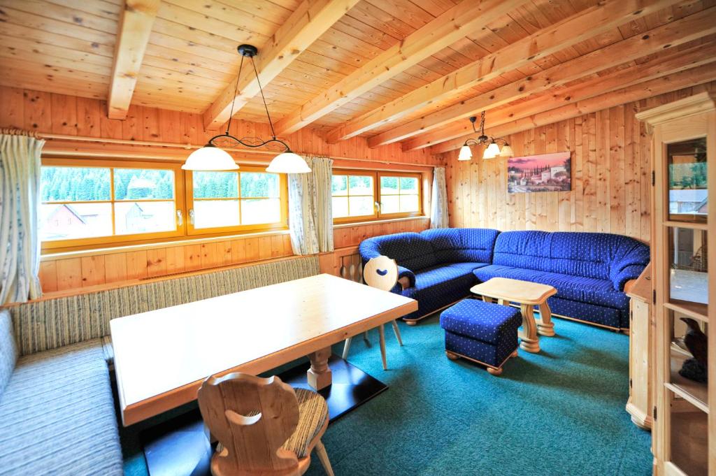 Posezení v ubytování Hotel Galtürerhof inklusive Silvrettacard Premium