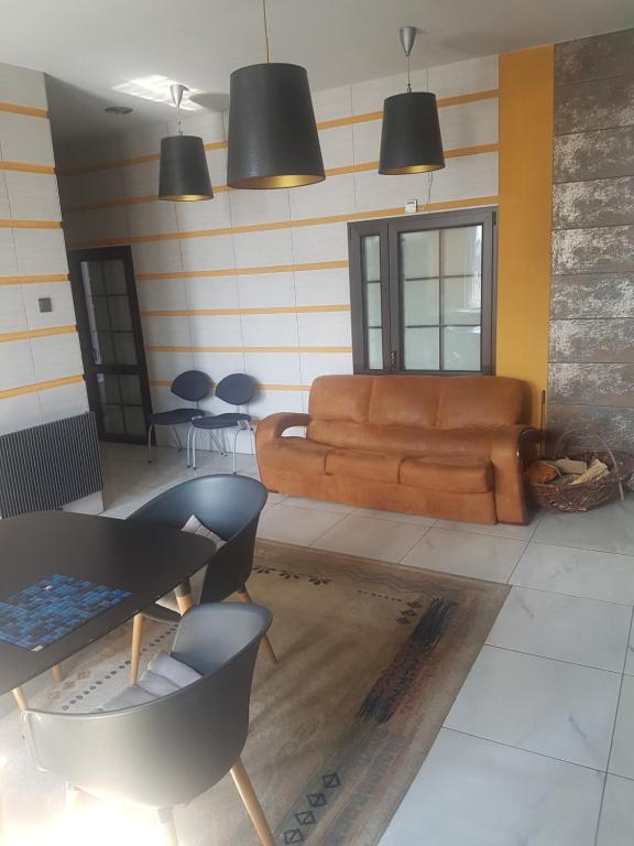 Χώρος καθιστικού στο Apartament Loft