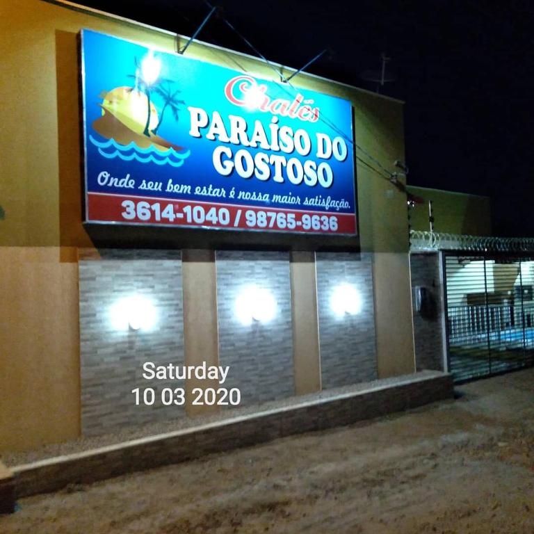  Chalés paraiso do gostoso
