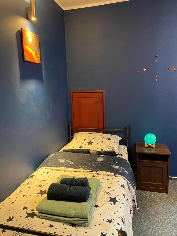 Posteľ alebo postele v izbe v ubytovaní Hostel Galaxy