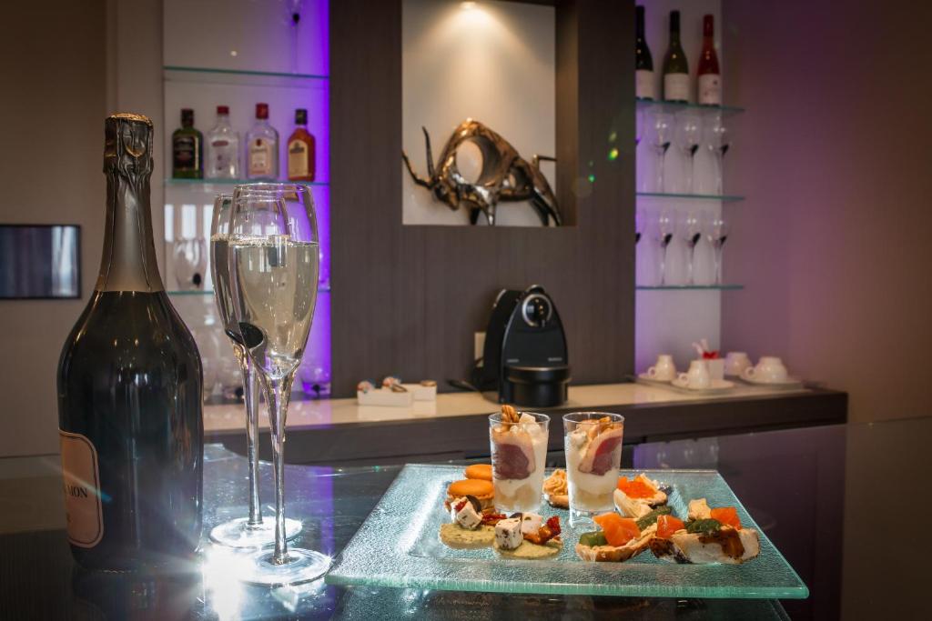 Nápoje v ubytování Hôtel & Spa Vatel