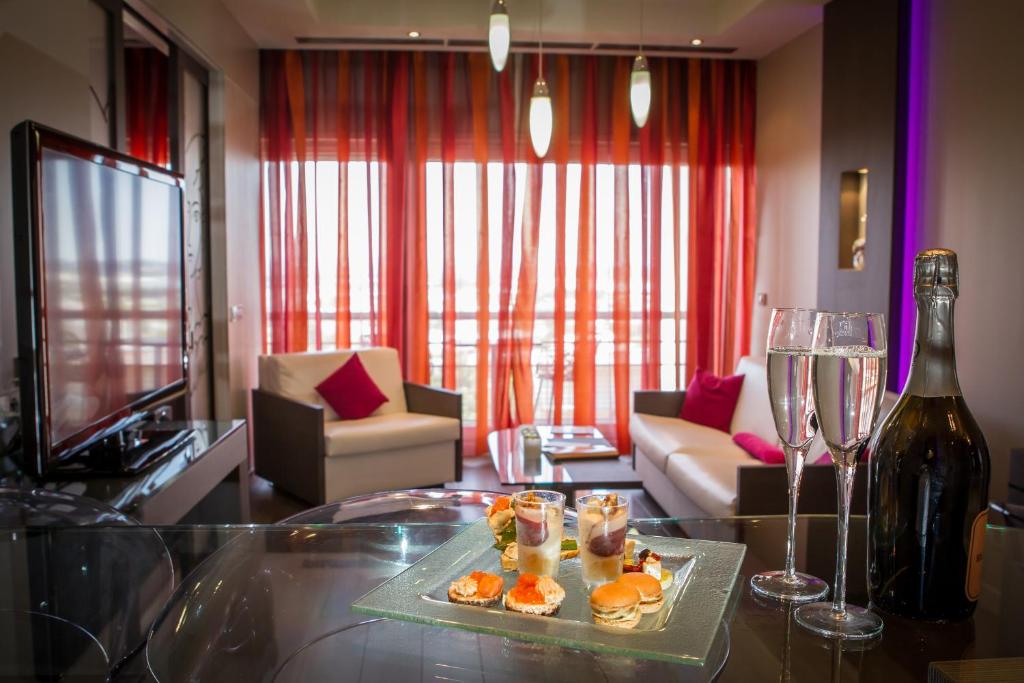 Nápoje v ubytování Hôtel & Spa Vatel