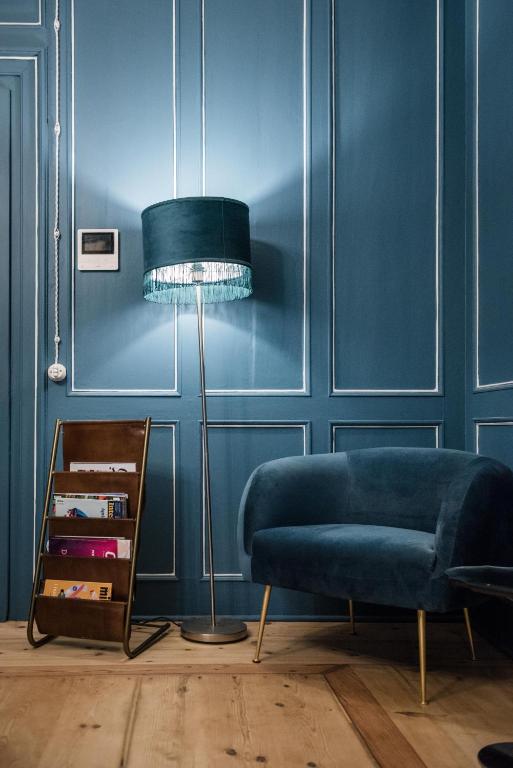 Posezení v ubytování La Cles Deluxe Suites