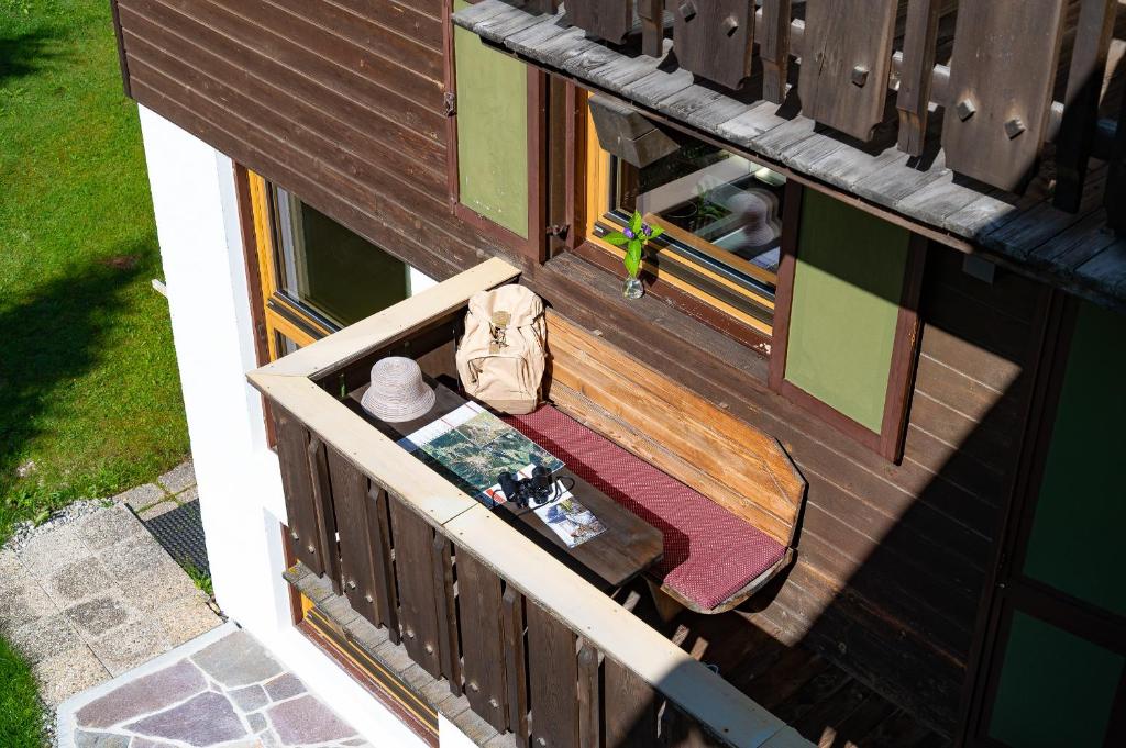Balkón alebo terasa v ubytovaní Residence Soratru