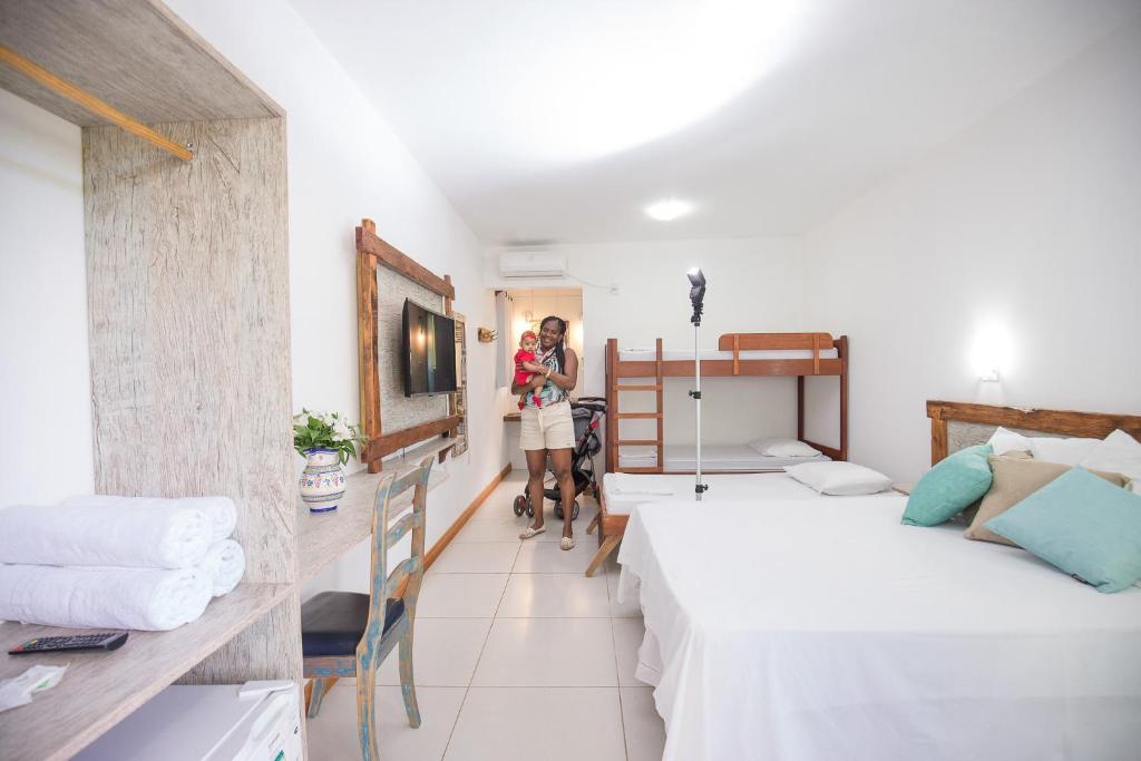 Hotel Chácara das Flores - Familienzimmer Mit Balkon
