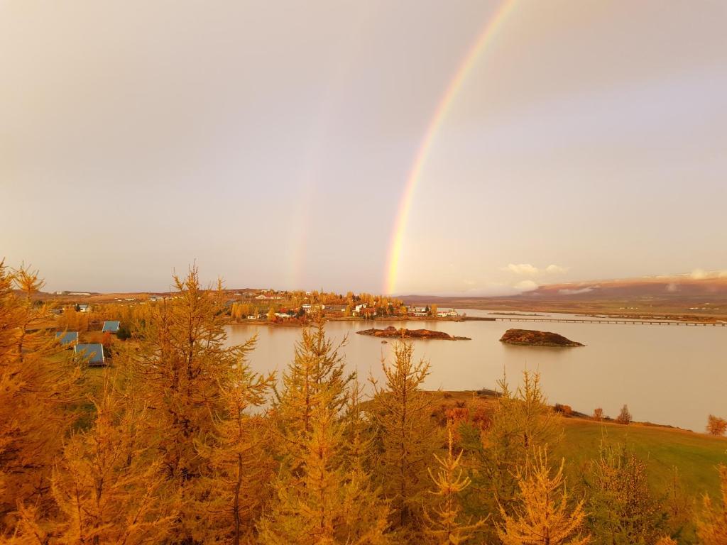 Un paisaje natural cerca de la casa vacacional