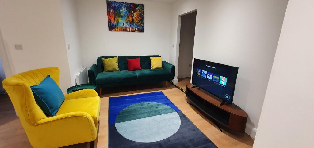 Sterling Apartment, Bexley with Netflix & Amazon Music