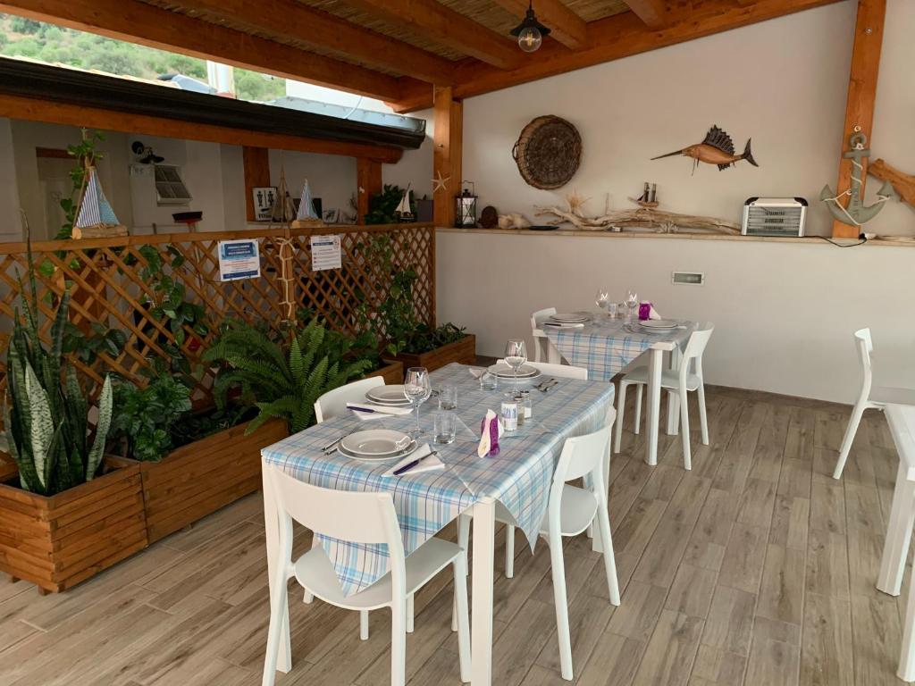 Restaurace v ubytování ittiturismo S.Croce
