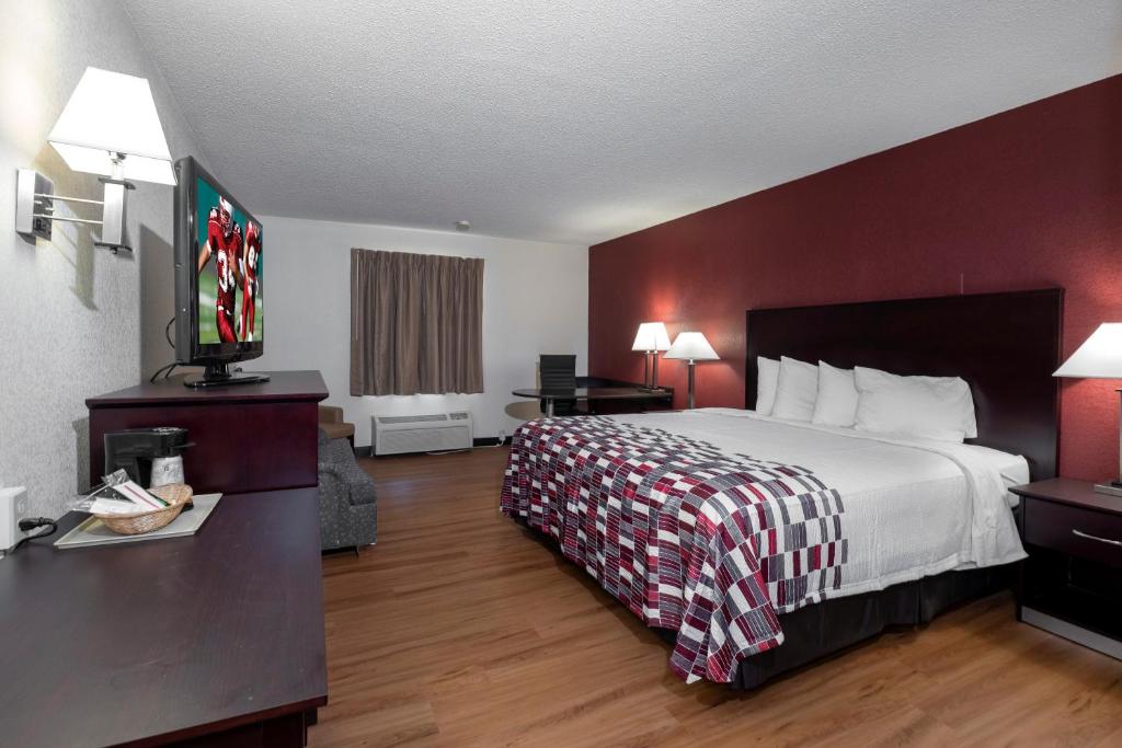 Red Roof Inn Warrenton - Room De Roi Supérieur Sans Fumée