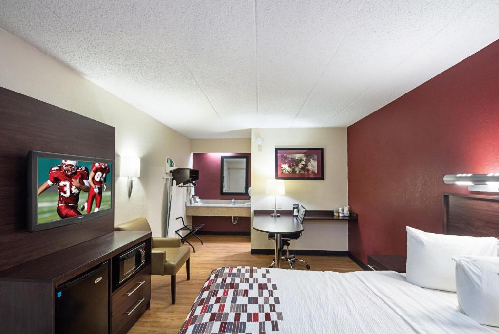 Red Roof Inn Madison, WI - Habitación Superior King Libre De Humo