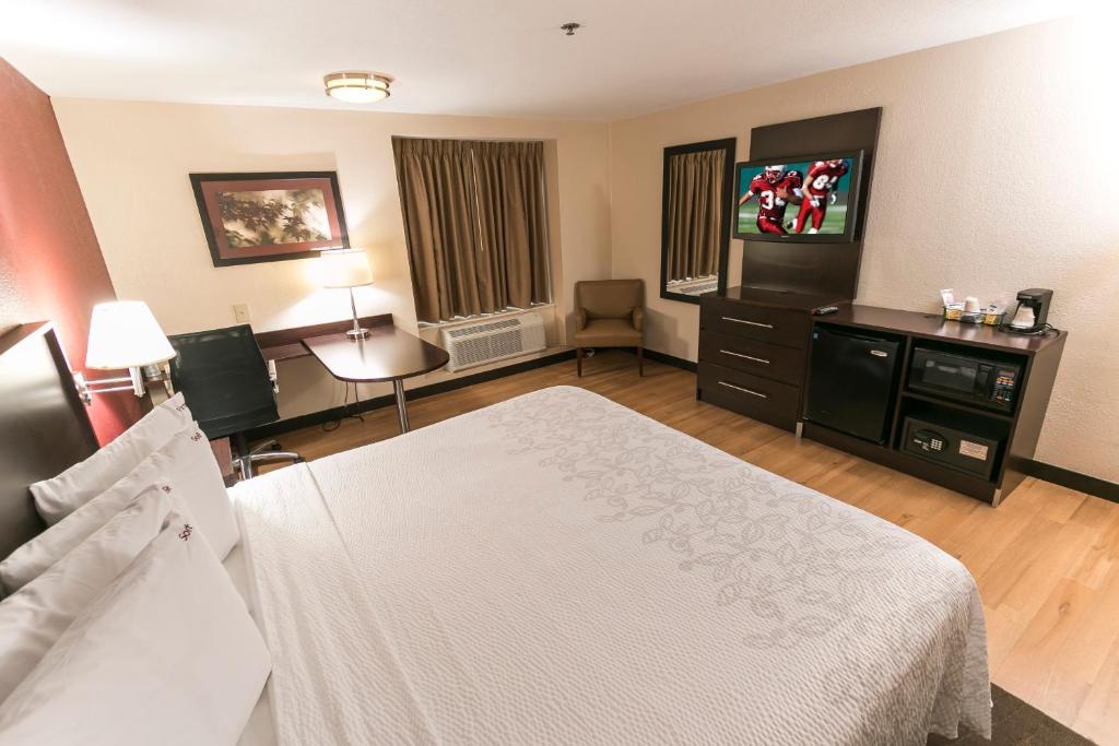 Red Roof Inn PLUS Raleigh Downtown NCSU Conv Center - Room De Roi Supérieur Sans Fumée