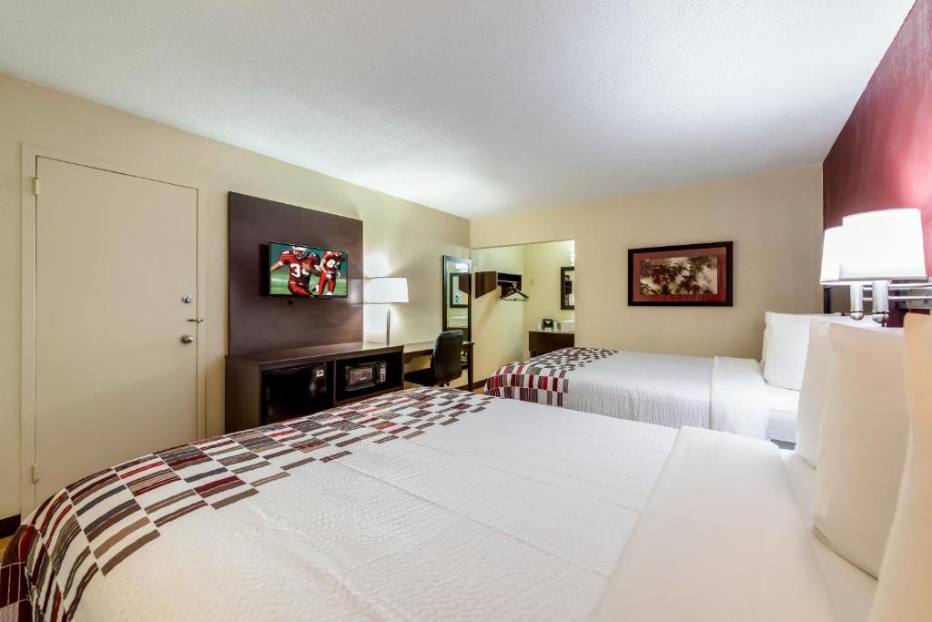 Red Roof Inn Marion, IN - Chambre De Luxe Avec Deux Lits Queen Non Fumeurs