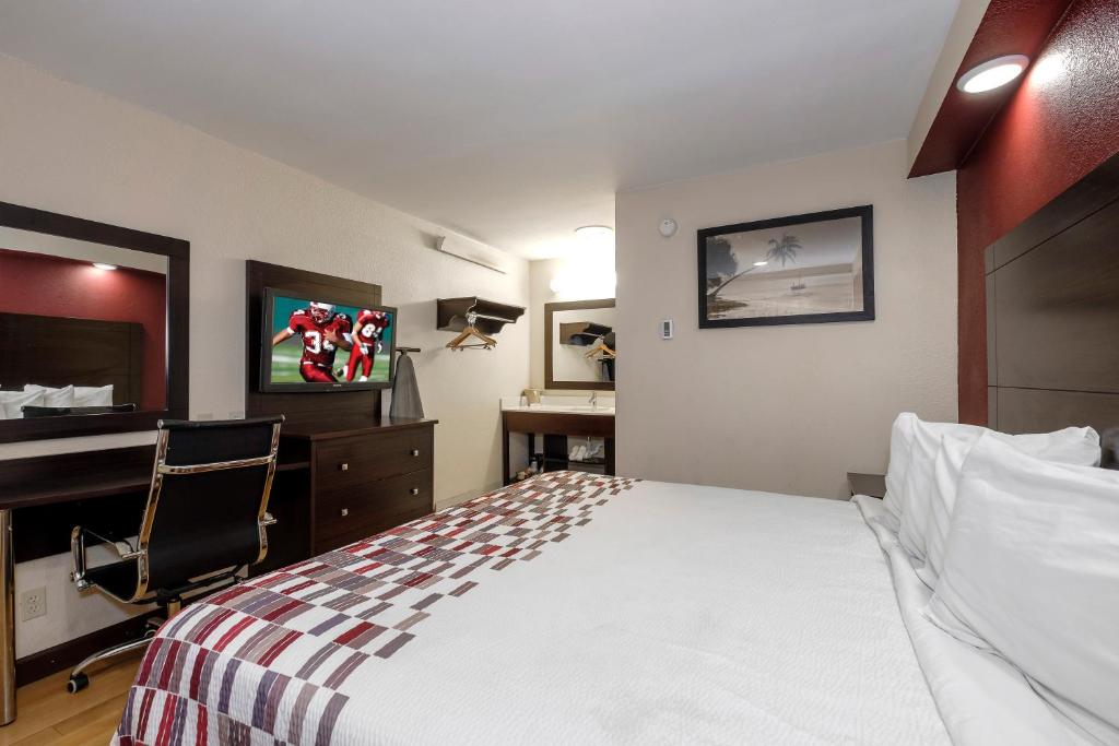 Red Roof Inn Tallahassee - University - Chambre Lit King-Size Standard, Non-Fumeurs