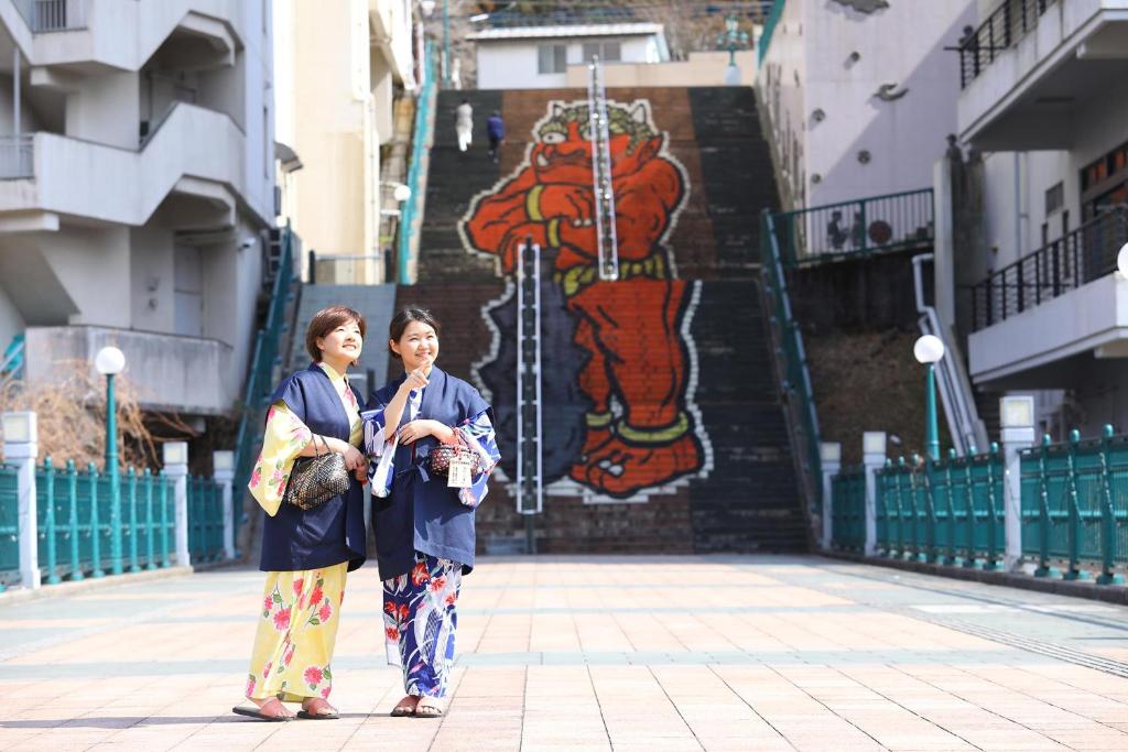 Hosté ubytování Ooedo Onsen Monogatari Premium Kinugawa Kanko Hotel