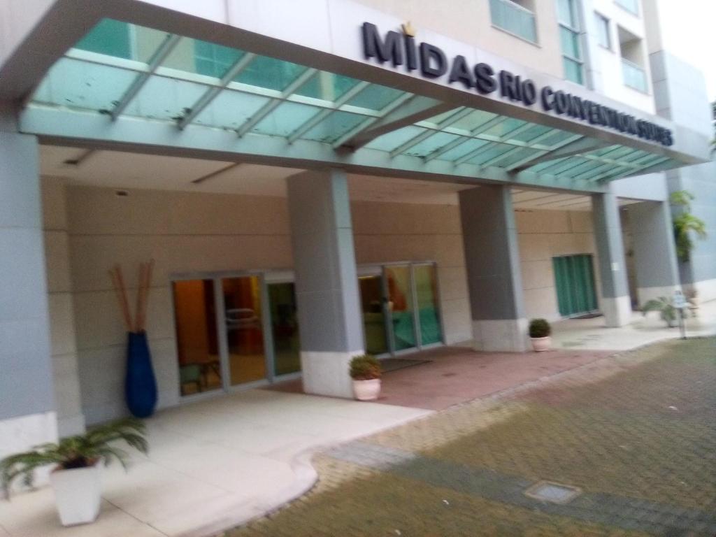  Flat Studio Rio Midas mobiliado em andar alto - Barra da Tijuca