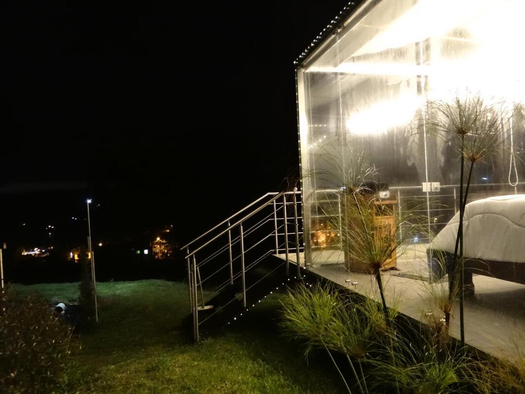 Budova, kde se the luxury tent nachází