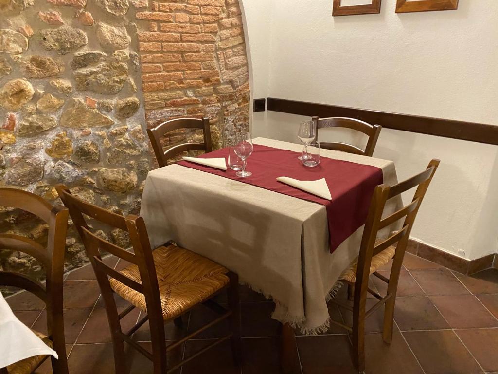 Restaurace v ubytování Hotel Le Logge