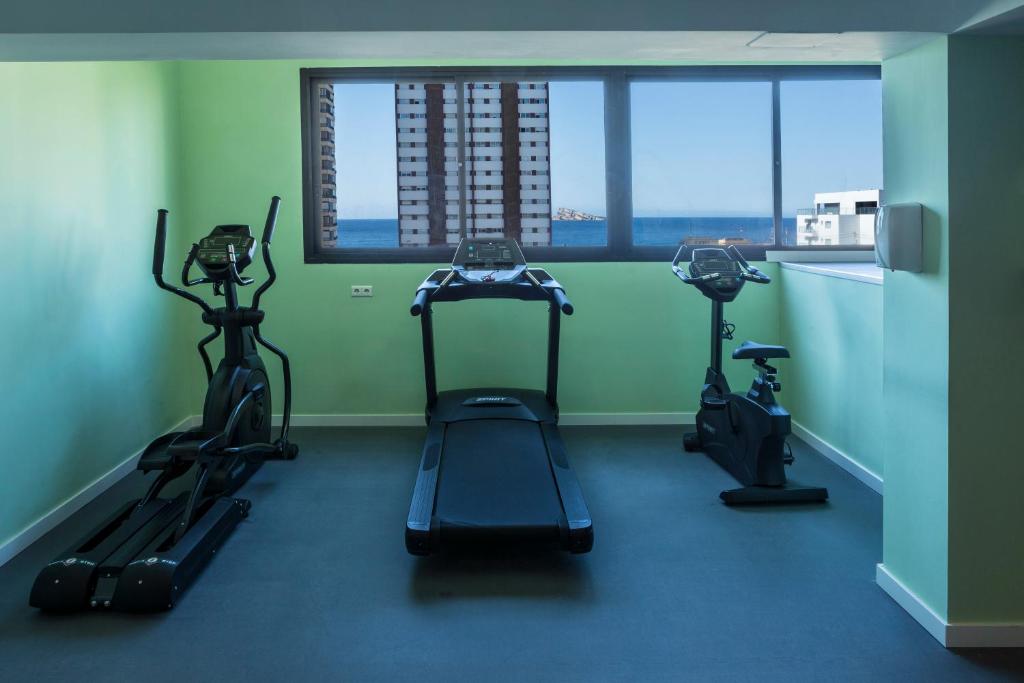 Fitness centrum a/nebo fitness zařízení v ubytování The Agir Springs Hotel by Medplaya