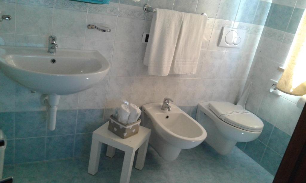 Łazienka w obiekcie Hotel La Palazzina