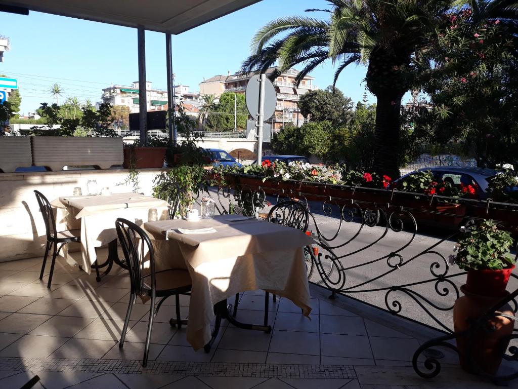 Balkon lub taras w obiekcie Hotel La Palazzina