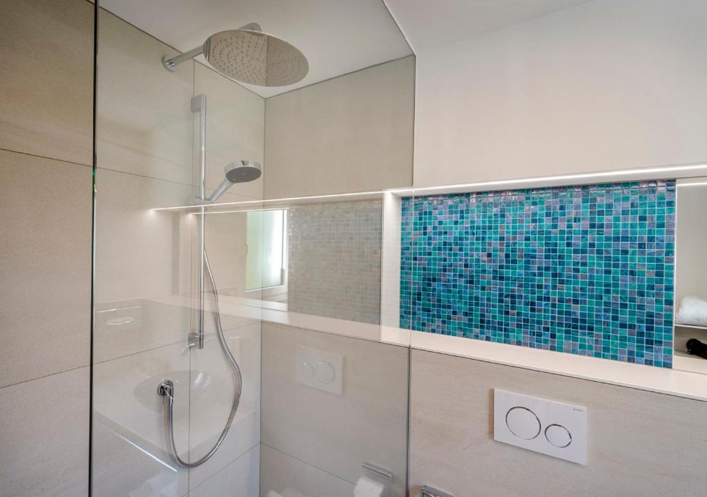 Koupelna v ubytování Boutique Hotel Hauser