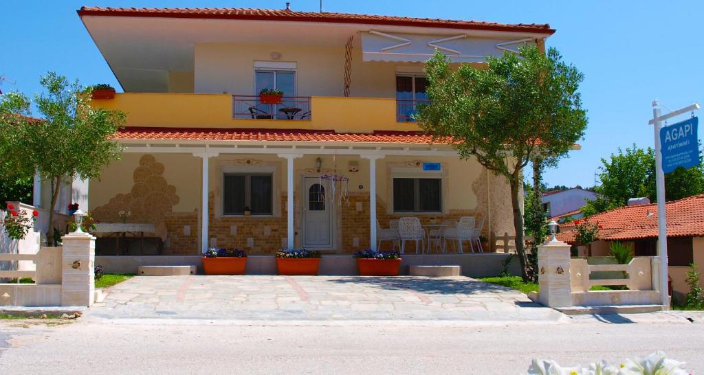 Budova, kde se apartmán nachází