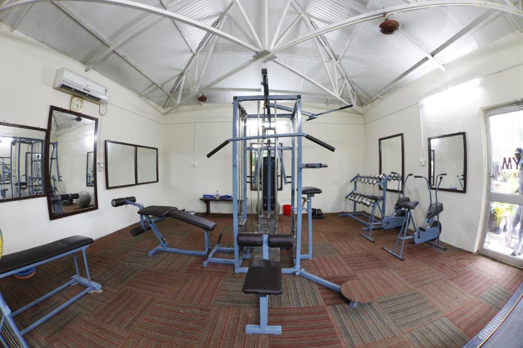 Fitness centrum a/nebo fitness zařízení v ubytování Toshali Sands Nature Escape Puri