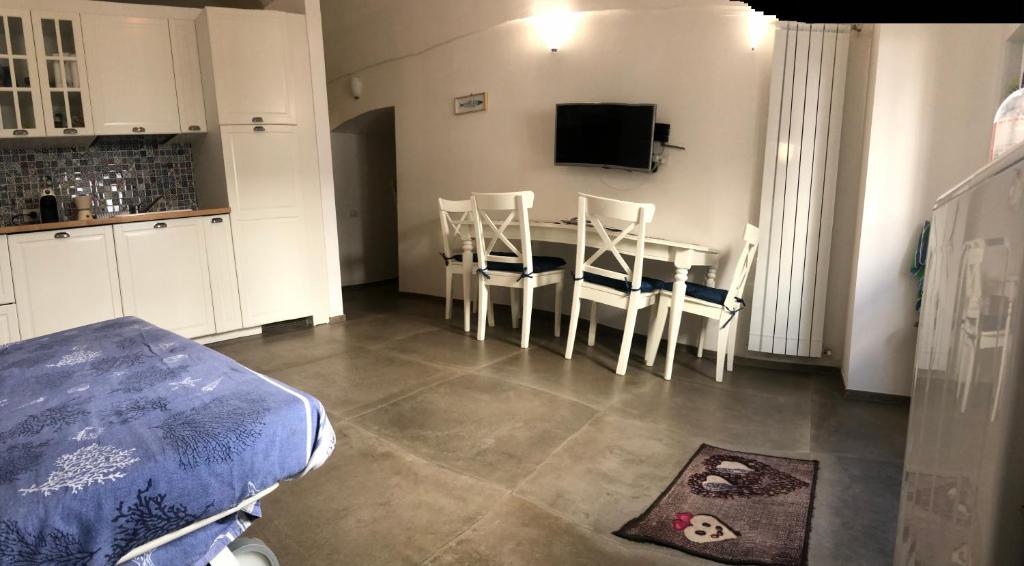 Kuchyň nebo kuchyňský kout v ubytování Zì Marì - Via Sirene