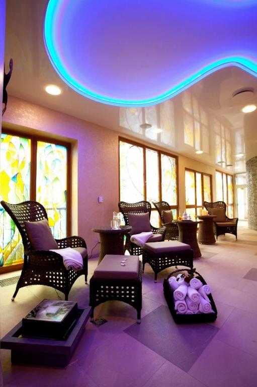 Posezení v ubytování Hotel Ambiente Wellness & Spa