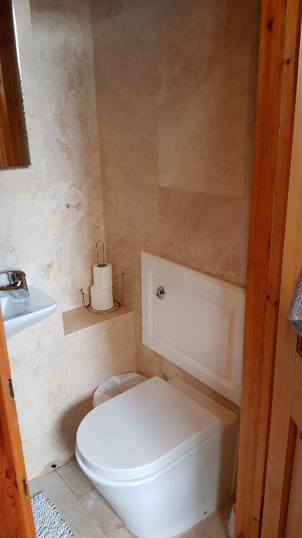Koupelna v ubytování Hour Glass Hotel