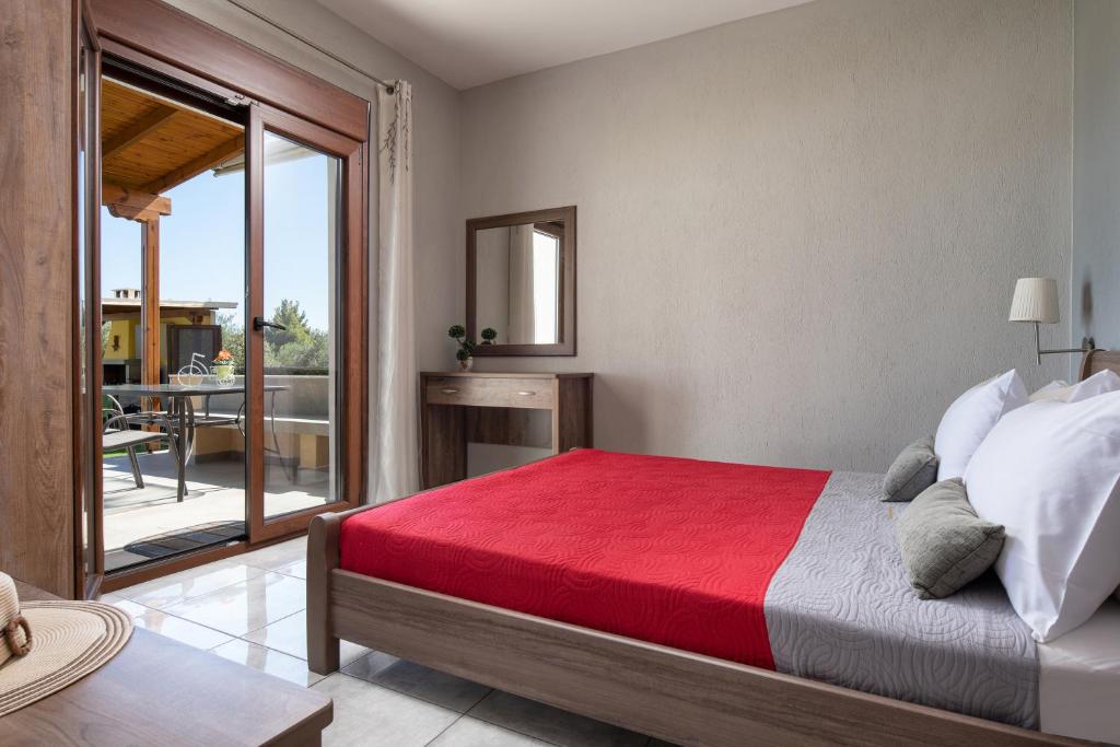 Postel nebo postele na pokoji v ubytování Xalonia Seaview