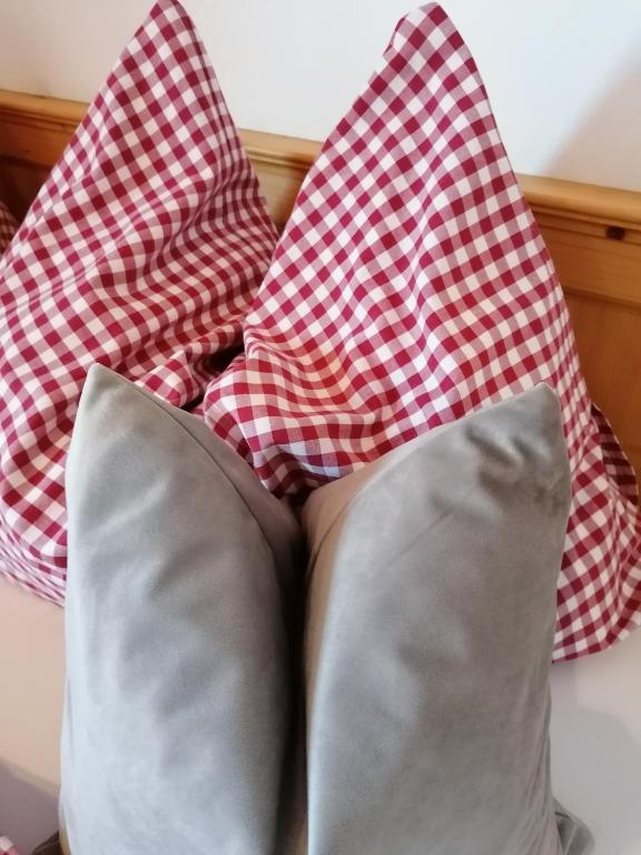 Postel nebo postele na pokoji v ubytování Bifeis Hütte