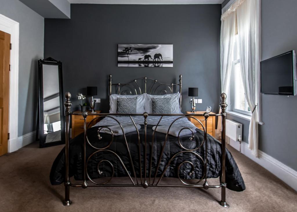 Postel nebo postele na pokoji v ubytování Scotia House - Beautifully Presented Accommodation